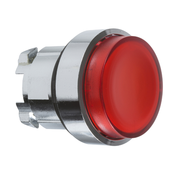 Push Button Head SR Illuminated P Red