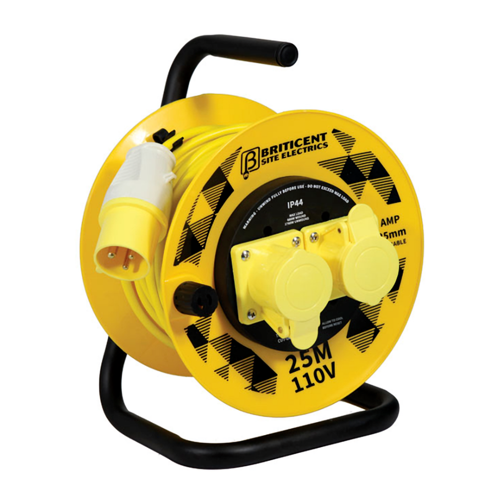 110V 16A CABLE REEL 25MTR - Trafford Electrical Wholesalers Limited