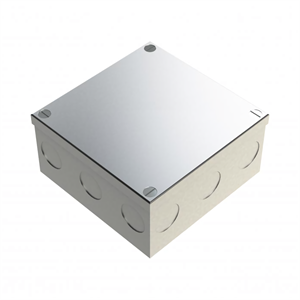 4x4x2 Steel Adaptable Box Galvanised