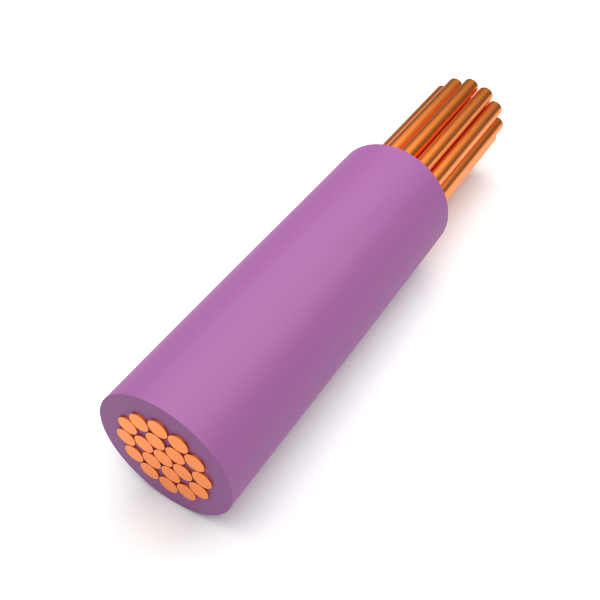 Violet Tri-Rated Panel Wire