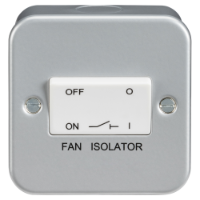 Metal Clad 10AX Fan Isolator Switch