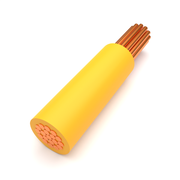 Yellow Tri-Rated Panel Wire