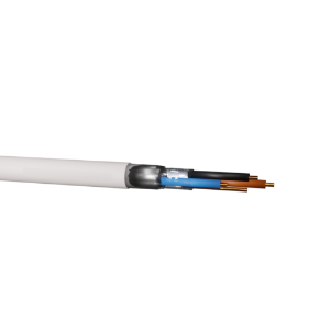 1.5mm 3-CORE+EARTH WHITE FIRE PERFORMANCE CABLE