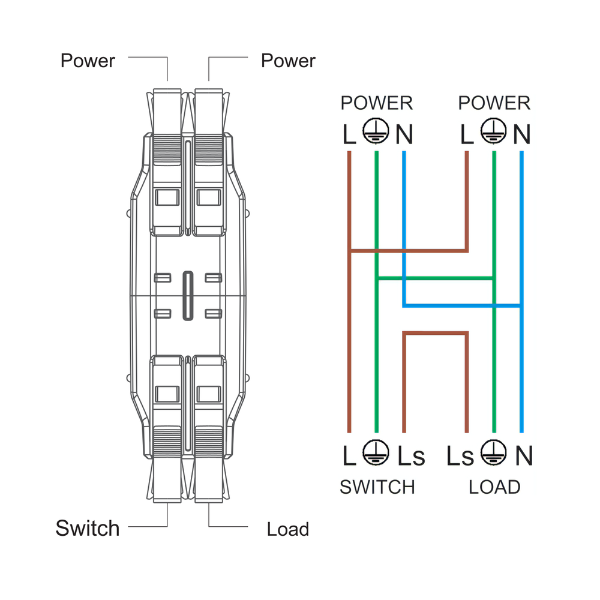Quickwire Diagram - Switch+Load