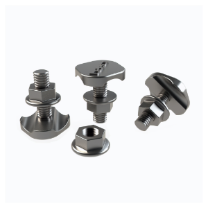 COUPLER NUTS + BOLTS FOR STANDARD CABLE TRAY (PAIR)