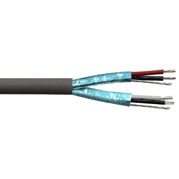 9729 2-PAIR DATA CABLE LSF RS422 24AWG SCREENED